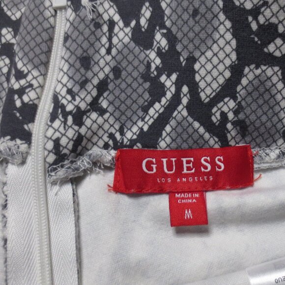 4/$14 GUESS womens PANTS gray YOGA leggings SNAKESKIN active HIGH-RISE SIZE M - Picture 9 of 11